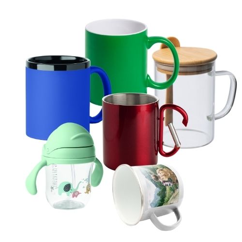 KUBKI RÓŻNE- szybkie znakowanie